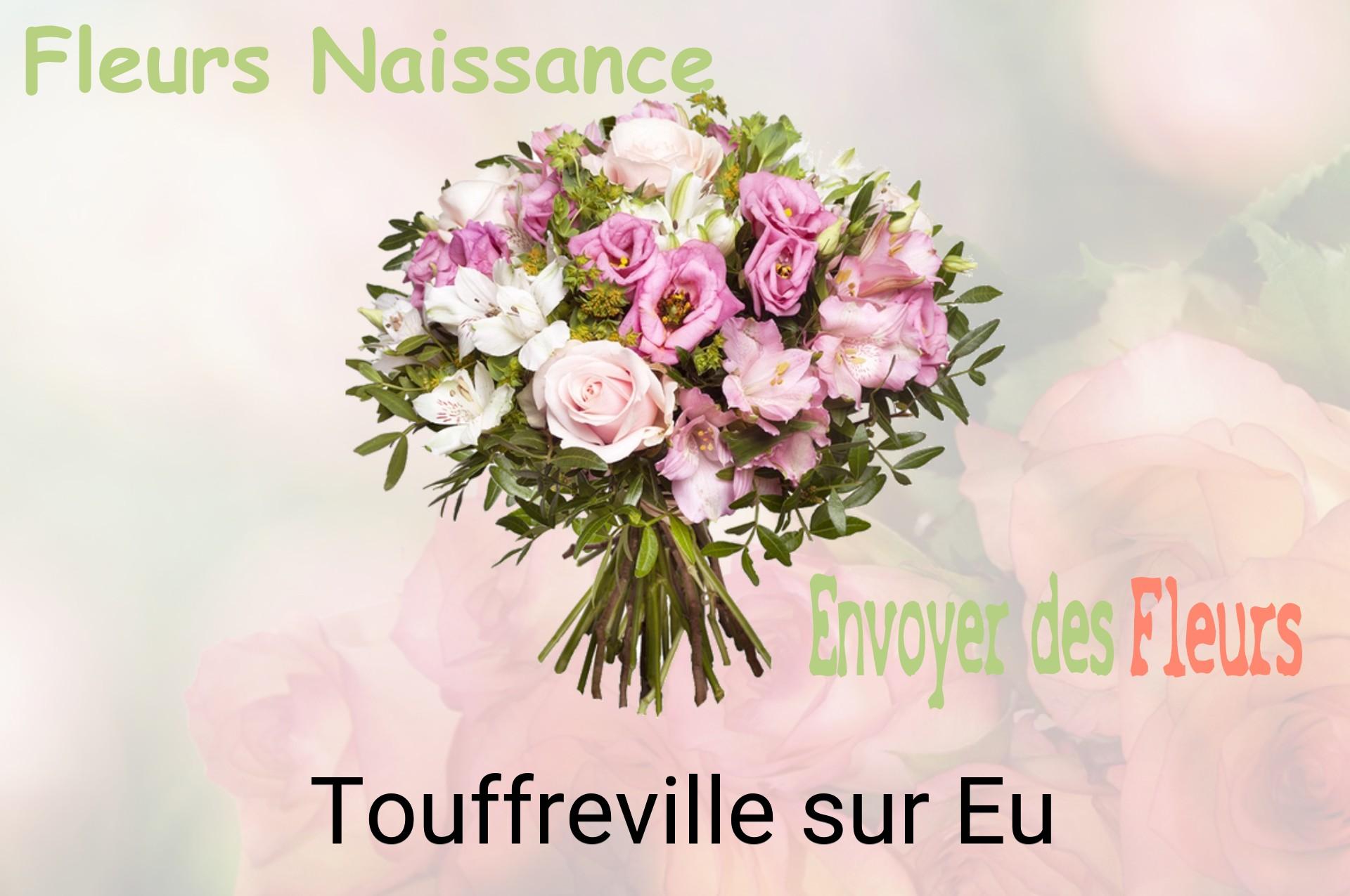Bouquet de fleurs de naissance livré à Touffreville-sur-Eu